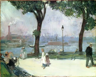 East River Park, um 1902